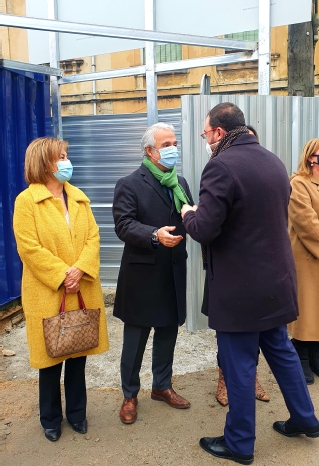 Saludo entre el Presidente del TSJA y el del Gobierno del Principado